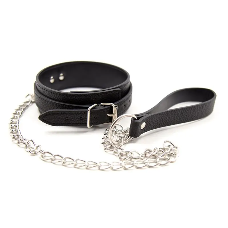 Collar con Correa de Patrón de Serpiente · LATETOBED BDSM LINE · Accesorios BDSM y Fetish — photo 2