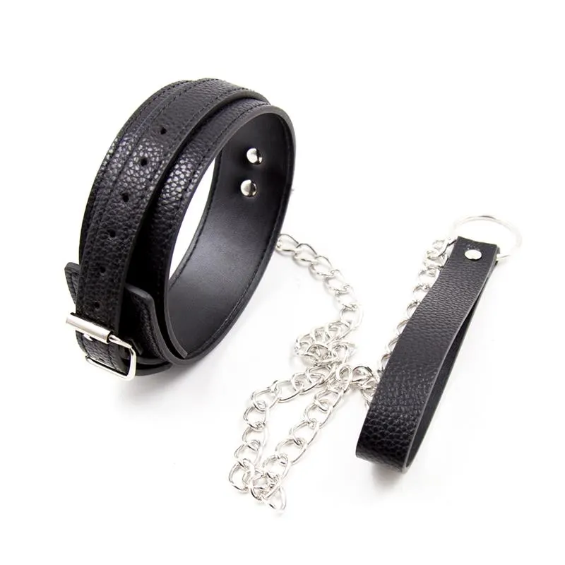 Collar con Correa de Patrón de Serpiente · LATETOBED BDSM LINE · Accesorios BDSM y Fetish
