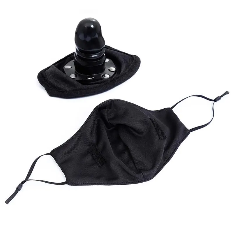 Mascarilla con Accesorio de Dildo Desmontable · LATETOBED BDSM LINE · Accesorios y Sets — photo 2