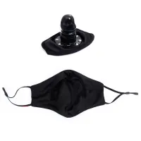 Mascarilla con Accesorio de Dildo Desmontable · LATETOBED BDSM LINE · Accesorios y Sets