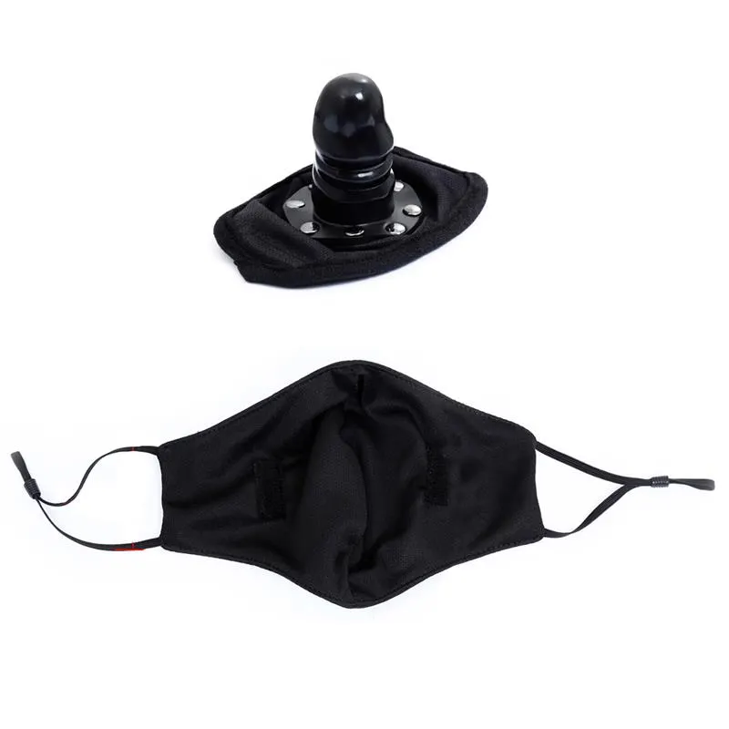 Mascarilla con Accesorio de Dildo Desmontable · LATETOBED BDSM LINE · Accesorios y Sets