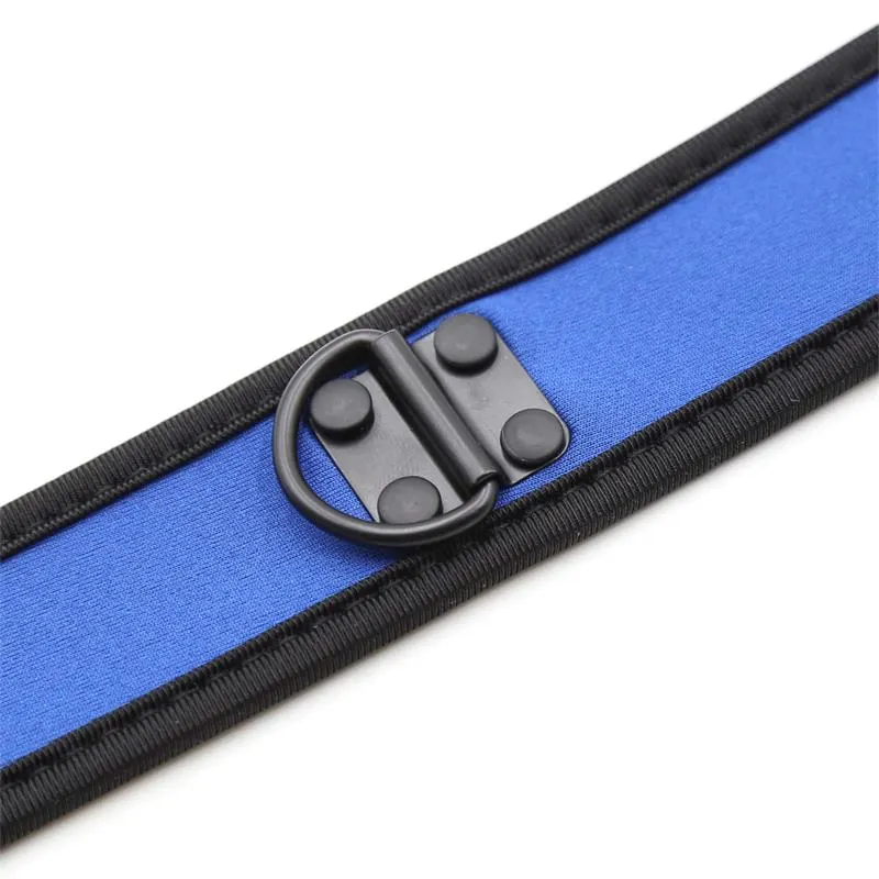Collar de Neopreno Ajustable Azul · A-GUSTO · Accesorios BDSM y Fetish — Foto 5