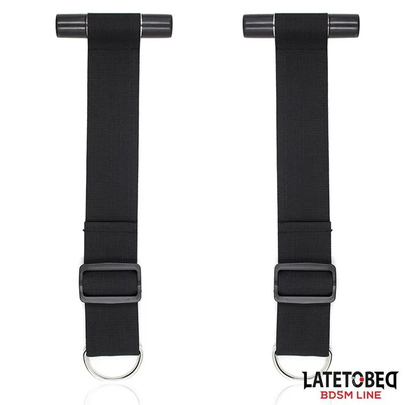 Restricciones para Puerta con Esposas Adjustables y Desmontables · LATETOBED BDSM LINE · Esposas y Ataduras — Foto 3