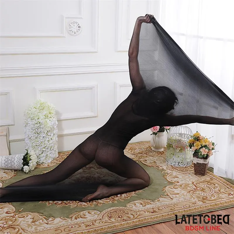 Bodystocking de Cuerpo Entero Elástico · LATETOBED BDSM LINE · Conjuntos y Bodies — Foto 2