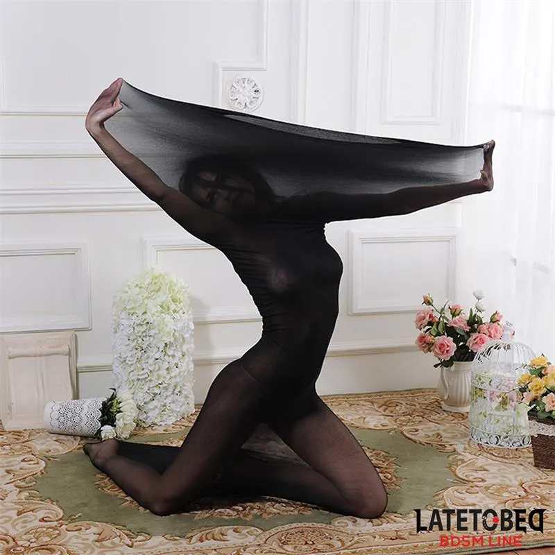 Bodystocking de Cuerpo Entero Elástico · LATETOBED BDSM LINE · Conjuntos y Bodies — Foto 6
