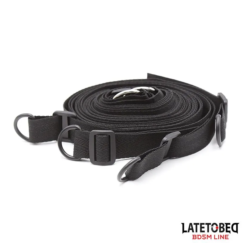Restricciones para la Cama con Antifaz Esposas Ajustables y Desmontables · LATETOBED BDSM LINE · Accesorios y Sets — Foto 3