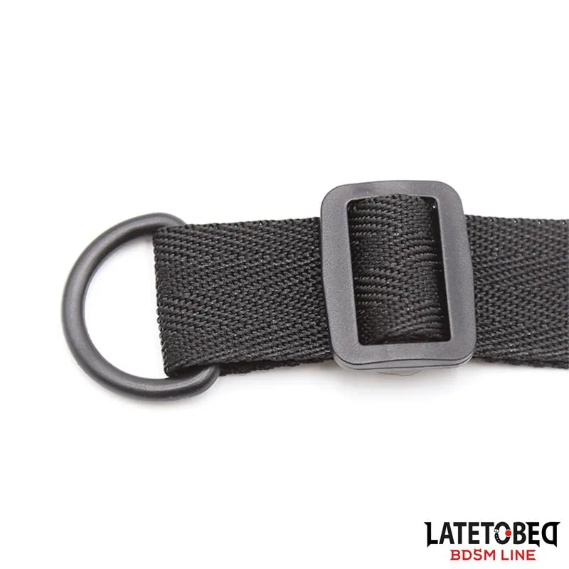 Restricciones para la Cama con Antifaz Esposas Ajustables y Desmontables · LATETOBED BDSM LINE · Accesorios y Sets — Foto 9