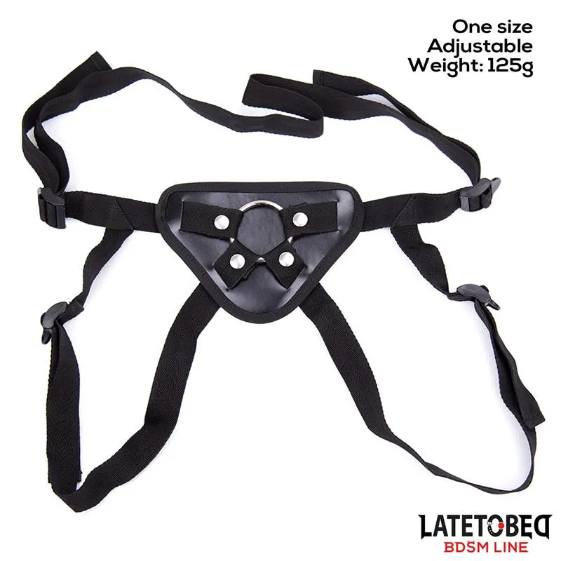 Arnés Ajustable con Aro Metálico · LATETOBED BDSM LINE · Anillos para el Pene — Foto 10