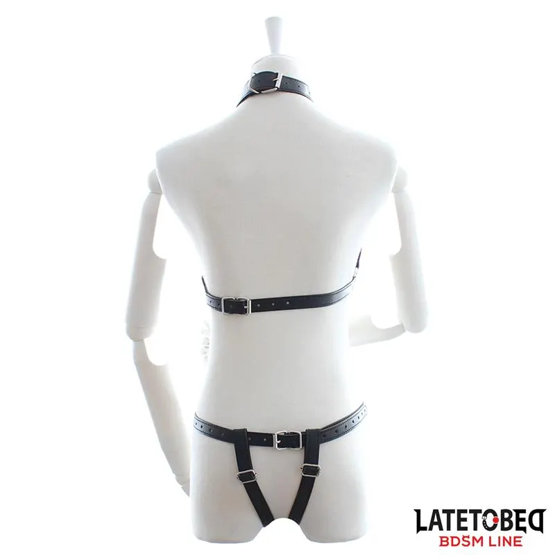 Set de Sujetador y Braguitas Bondage con Cadenas · LATETOBED BDSM LINE · Accesorios BDSM y Fetish — Foto 3