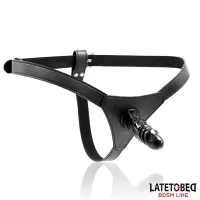 Arnés Ajustable con Dildo Semi Realista · LATETOBED BDSM LINE · Dildos