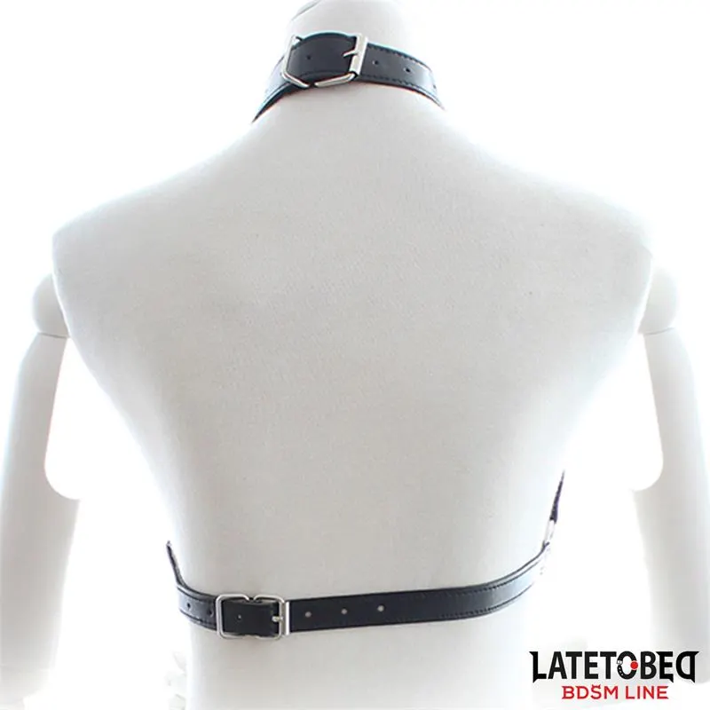 Arnés Bondage con Copas Abiertas y Cadenas · LATETOBED BDSM LINE · Accesorios BDSM y Fetish — photo 5