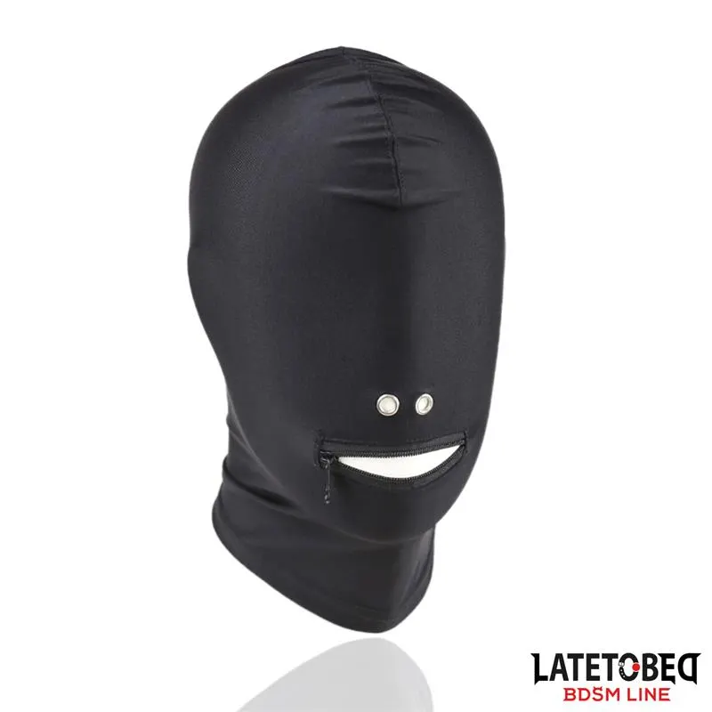Máscara de Sumisión con Cremallera en la Boca · LATETOBED BDSM LINE · Máscaras, Antifaces y Mordazas — photo 2