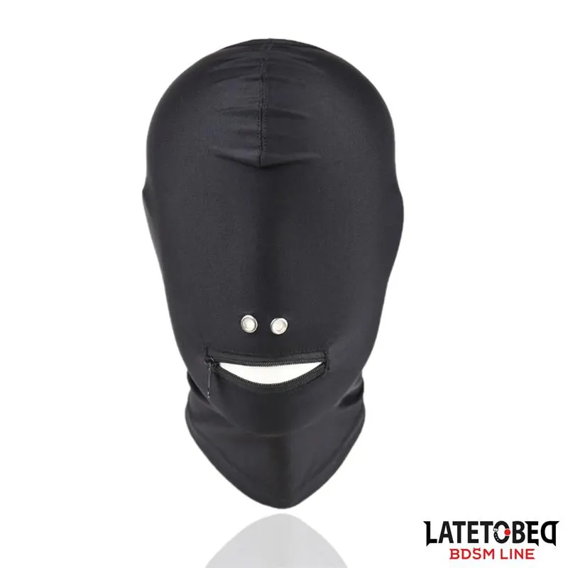 Máscara de Sumisión con Cremallera en la Boca · LATETOBED BDSM LINE · Máscaras, Antifaces y Mordazas — photo 3