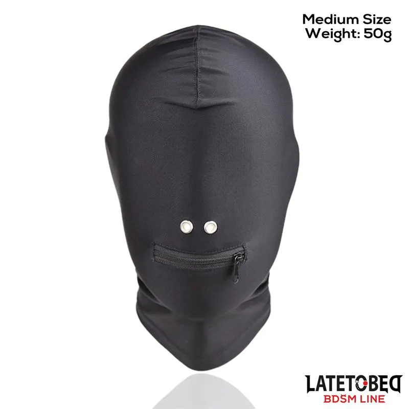 Máscara de Sumisión con Cremallera en la Boca · LATETOBED BDSM LINE · Máscaras, Antifaces y Mordazas — photo 4