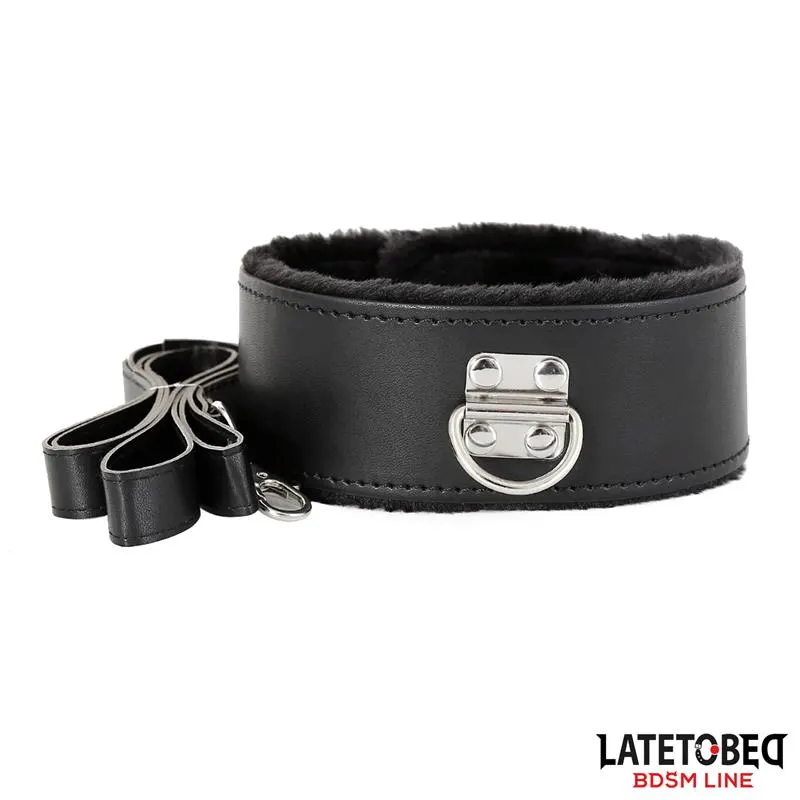 Set de 7 Piezas de Bondage Negro · LATETOBED BDSM LINE · Accesorios y Sets — Foto 3