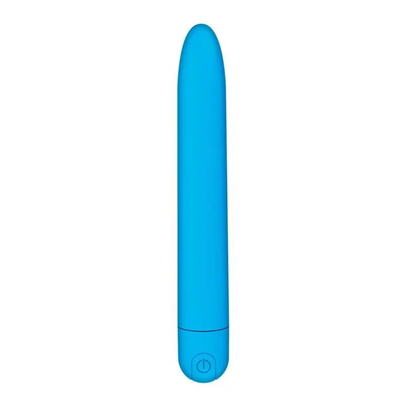 Bluesky Vibrador 10 Funciones 18,5 cm USB Azul Mate · LATETOBED · Vibradores — Foto 2