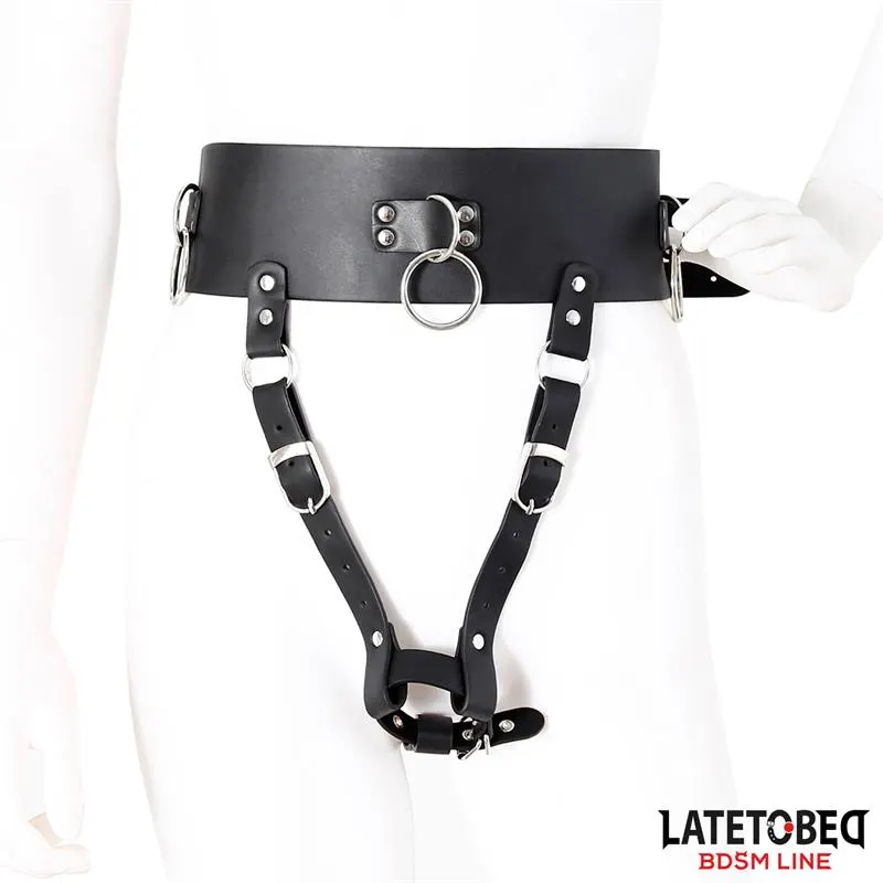 Cinturón de Castidad Femenino Ajustable · LATETOBED BDSM LINE · Castidad — foto 2