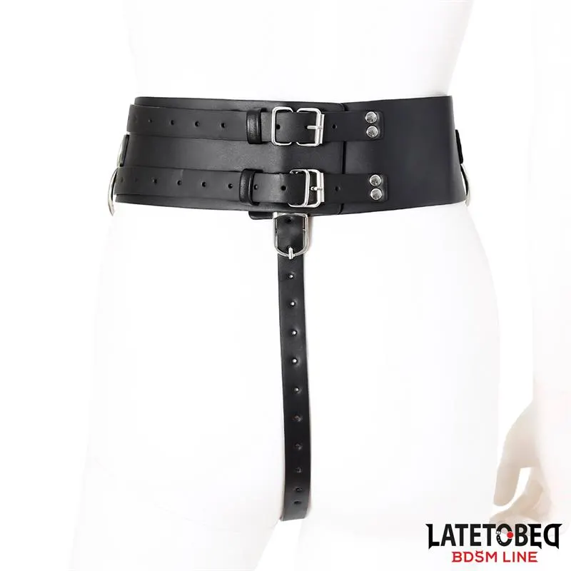 Cinturón de Castidad Femenino Ajustable · LATETOBED BDSM LINE · Castidad — foto 4