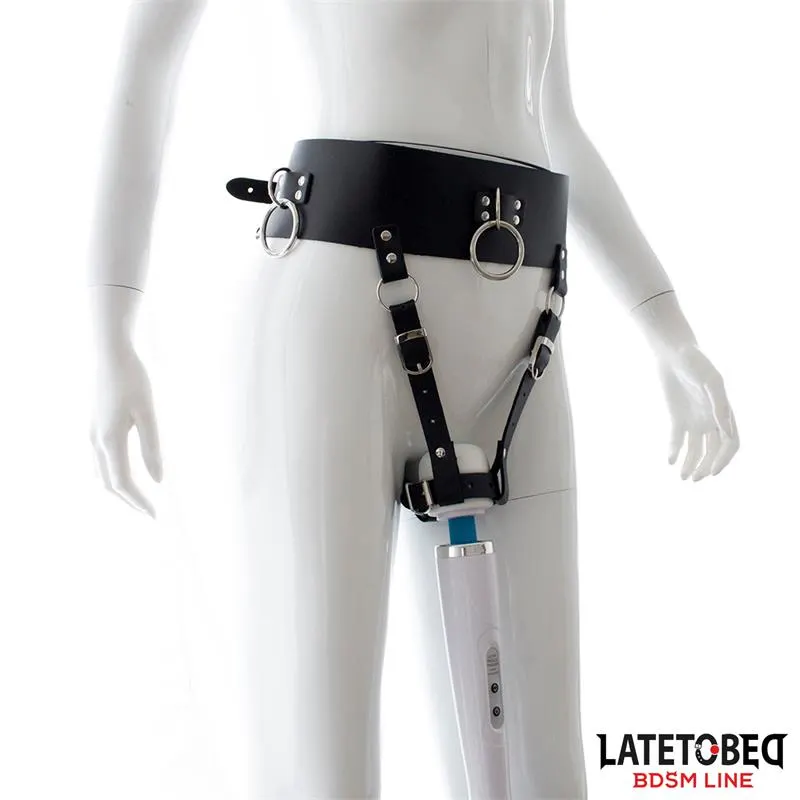 Cinturón de Castidad Femenino Ajustable · LATETOBED BDSM LINE · Castidad — foto 8