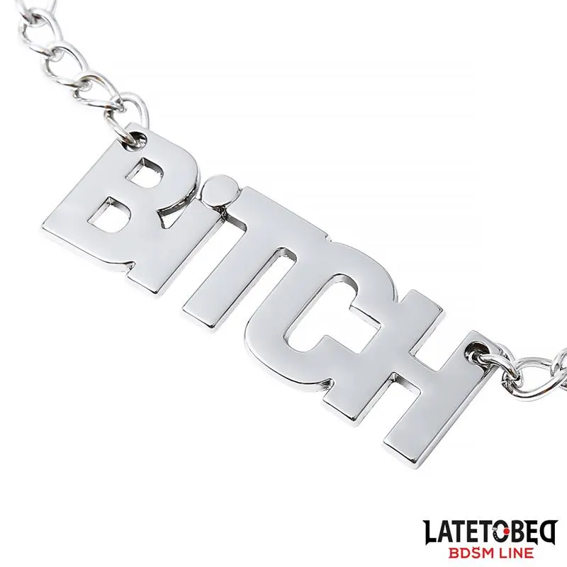 Pinzas para Pezones con Cadena - Bitch · LATETOBED BDSM LINE · Pinzas y Pezoneras — photo 2