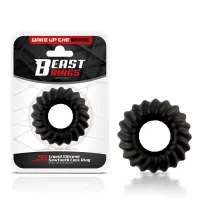 Anillo para el Pene Sawtooth Silicona Líquida 25 mm · BEAST RINGS · Anillos para el Pene