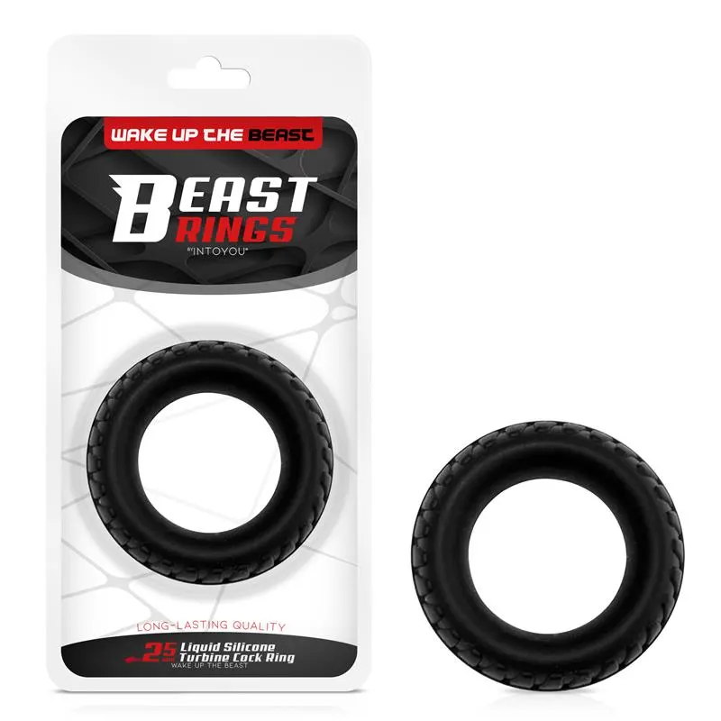 Anillo para el Pene Turbine Silicona Líquida 25 mm · BEAST RINGS · Anillos para el Pene