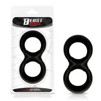 Anillo Pene y Testículos Silicona Líquida 25 mm · BEAST RINGS · Anillos para el Pene