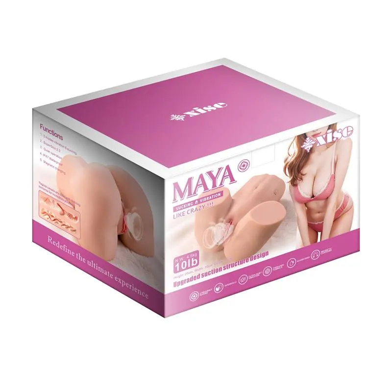 Maya Masturbador con Vibración y Efecto Succión 4.5 kg · XISE · Masturbadores Él — photo 11