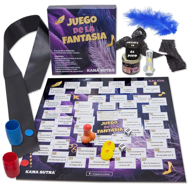 Juego de Mesa de las Fantasias · DIVERTY SEX · Juegos y Complementos Divertidos