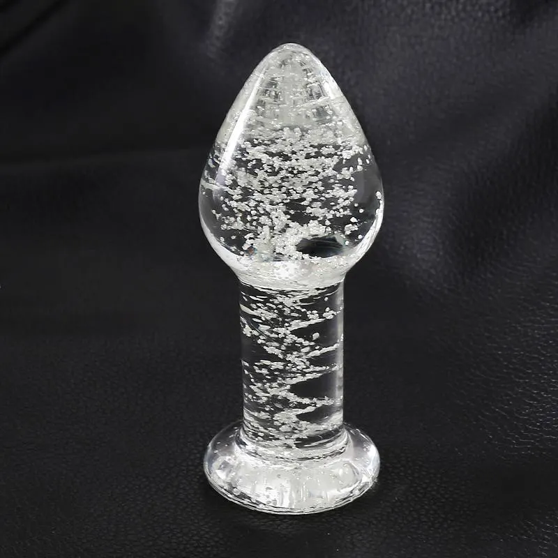 Plug Anal de Cristal que Brilla en la Oscuridad · INTOYOU SHINING LINE · Anal — photo 3