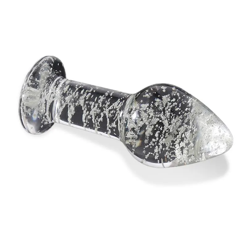 Plug Anal de Cristal que Brilla en la Oscuridad · INTOYOU SHINING LINE · Anal — photo 5