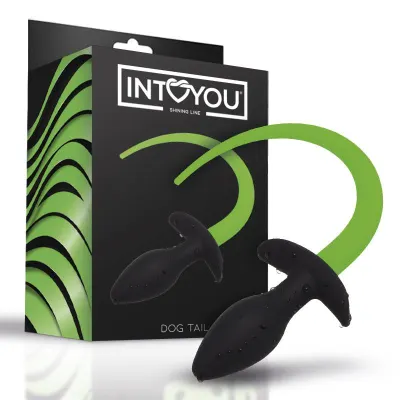 Plug Anal con Cola que Brilla en la Oscuridad · INTOYOU SHINING LINE · Anal