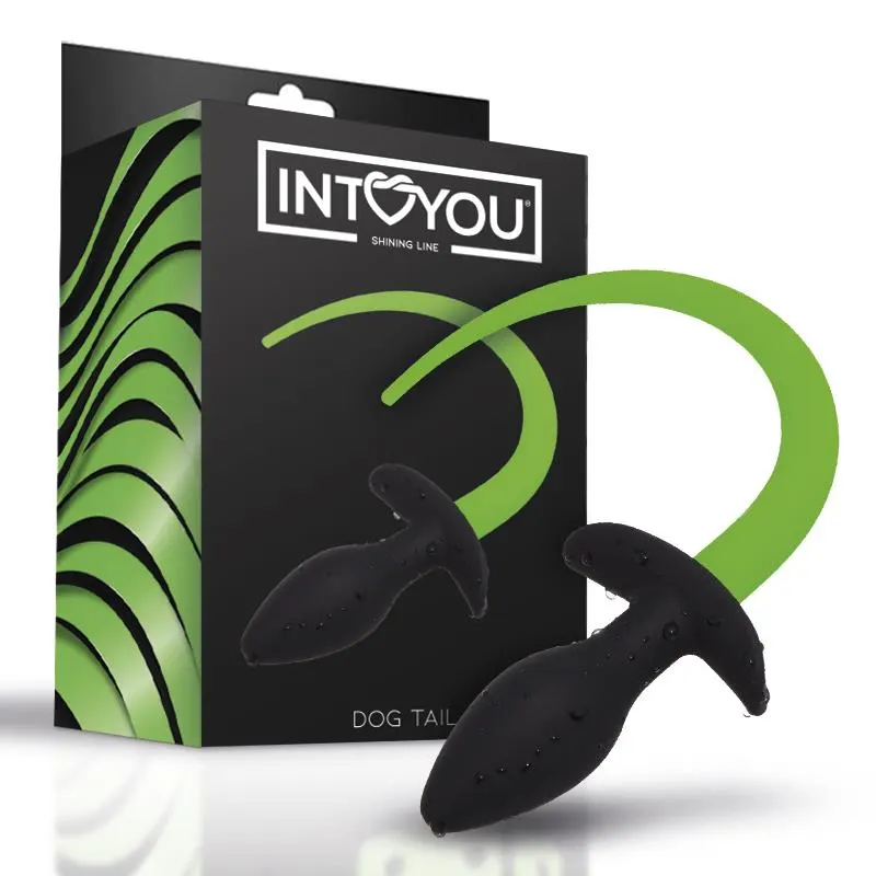Plug Anal con Cola que Brilla en la Oscuridad · INTOYOU SHINING LINE · Anal
