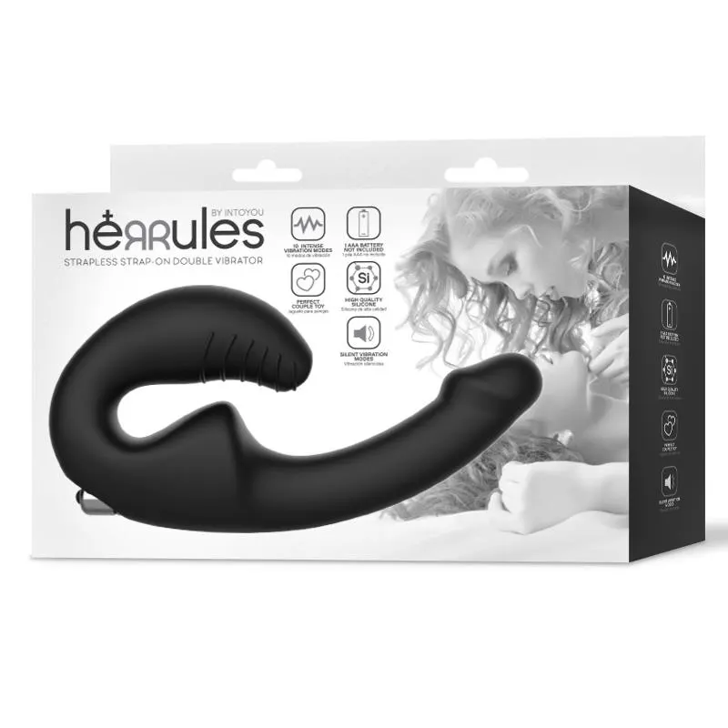 Strap-on Vibrador Doble sin Arnés · INTOYOU · Vibradores — photo 3