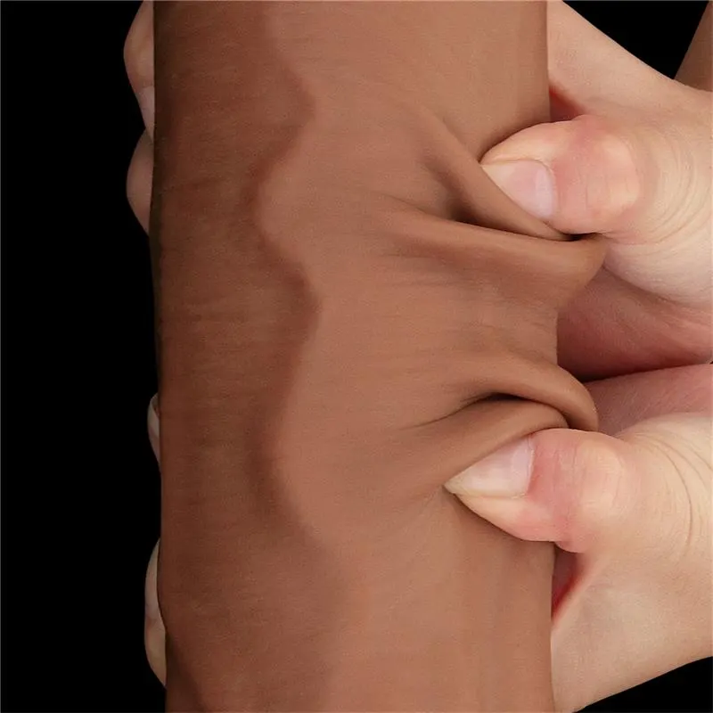 Dildo Dual Density Piel Deslizante Retractil 14 · LOVETOY · Dildos — photo 11