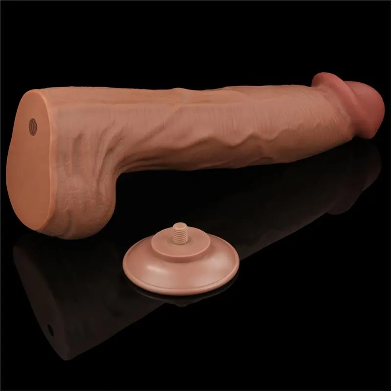 Dildo Dual Density Piel Deslizante Retractil 14 · LOVETOY · Dildos — photo 12