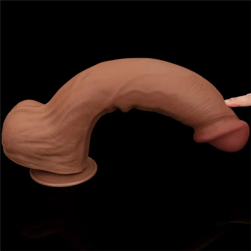 Dildo Dual Density Piel Deslizante Retractil 14 · LOVETOY · Dildos — photo 4