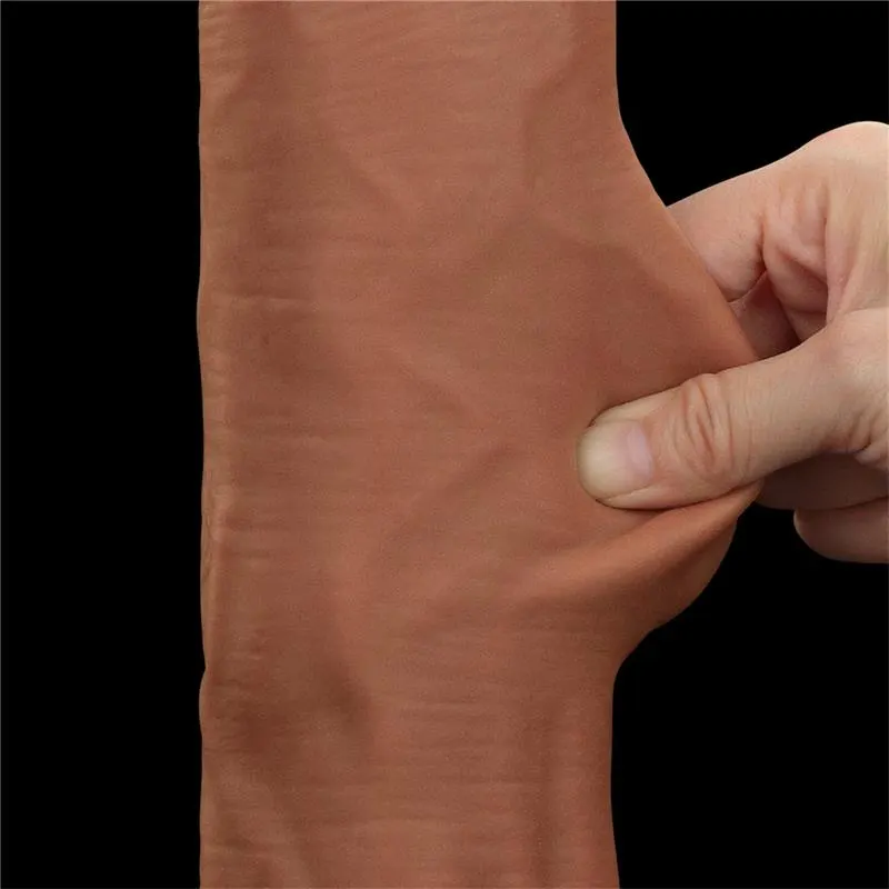 Dildo Dual Density Piel Deslizante Retractil 14 · LOVETOY · Dildos — photo 9
