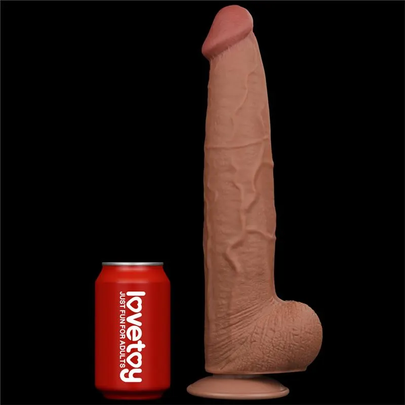 Dildo Dual Density Piel Deslizante Retractil 13.5 · LOVETOY · Dildos — Foto 9
