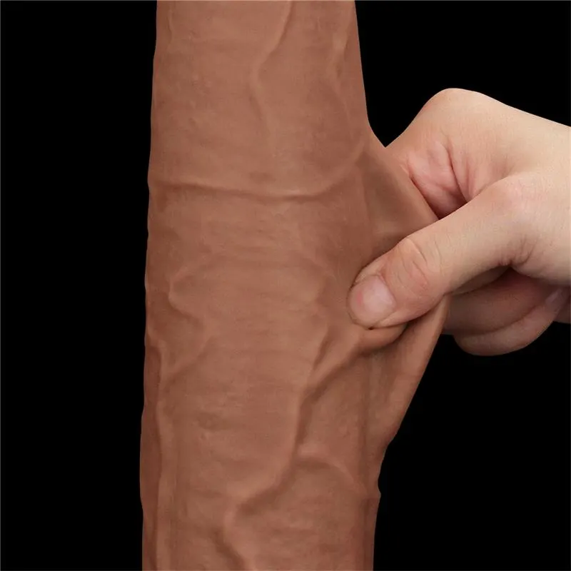 Dildo Dual Density Piel Deslizante Retractil 13.5 · LOVETOY · Dildos — Foto 10