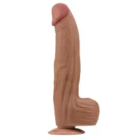 Dildo Dual Density Piel Deslizante Retractil 12 · LOVETOY · Dildos