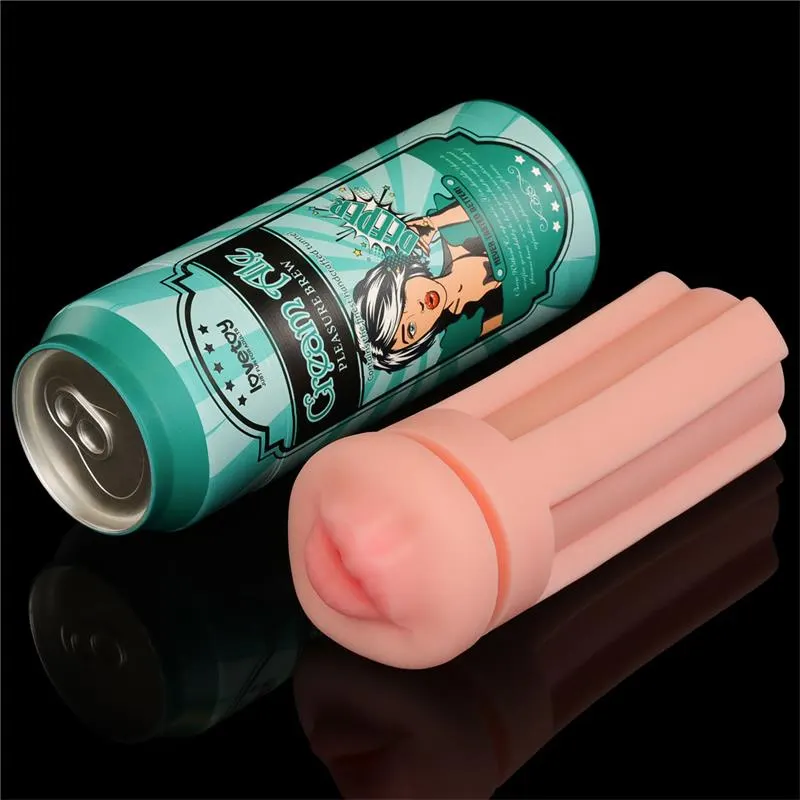 Lata Masturbadora Boca Cream Ale · LOVETOY · Masturbadores Él — Foto 4