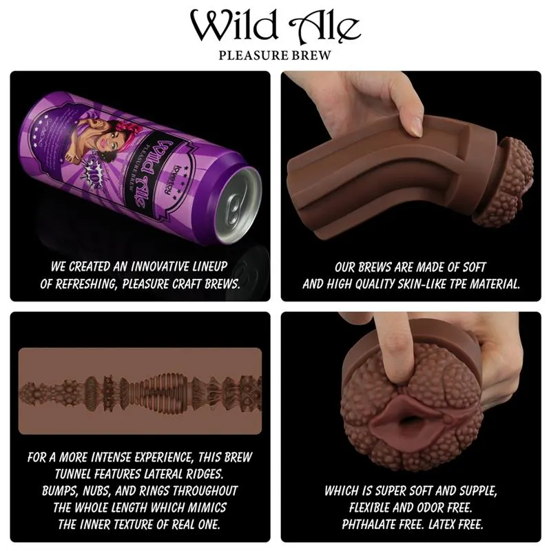 Lata Masturbadora Vagina Wild Ale · LOVETOY · Masturbadores Él — Foto 11