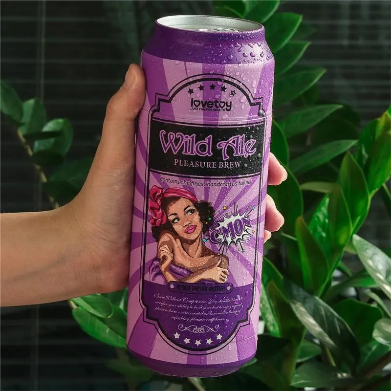 Lata Masturbadora Vagina Wild Ale · LOVETOY · Masturbadores Él — Foto 8