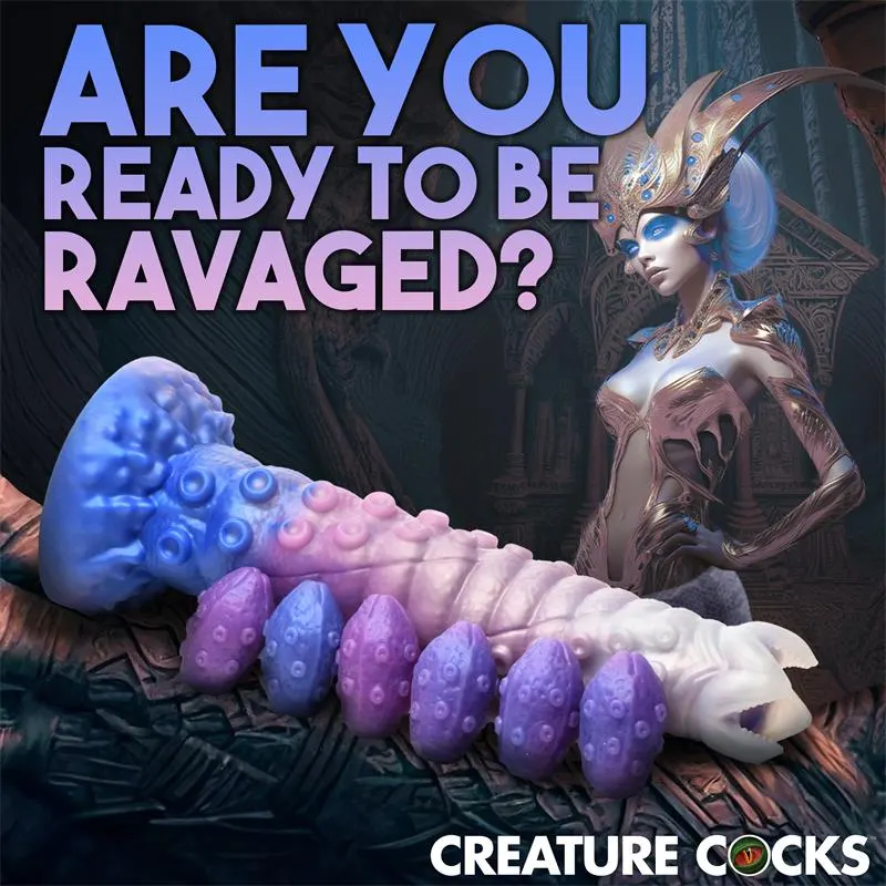 Tenta-Queen Dildo Ovipositor con 6 Huevos · CREATURE COCKS · Dildos — photo 12