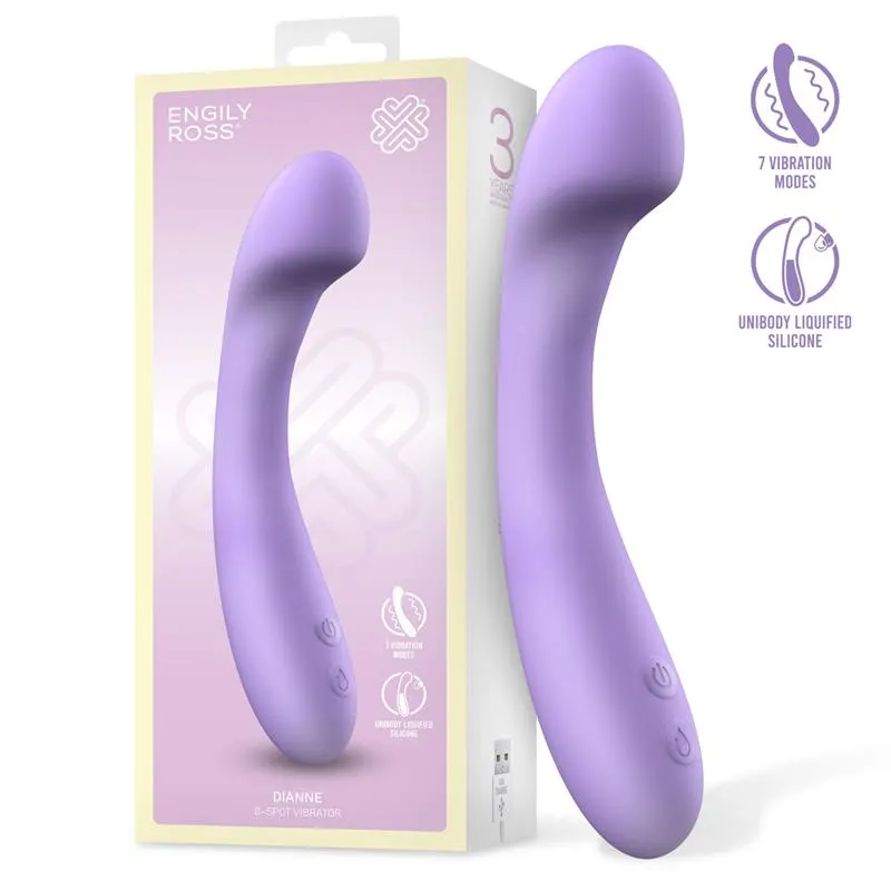 Dianne Vibrador Silicona Líquida Unibody Punto G Flexible USB · ENGILY ROSS · Vibradores