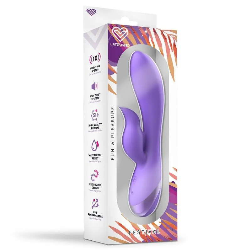 Vibrador Engar USB Púrpura · FESTIVAL · Vibradores — Foto 7