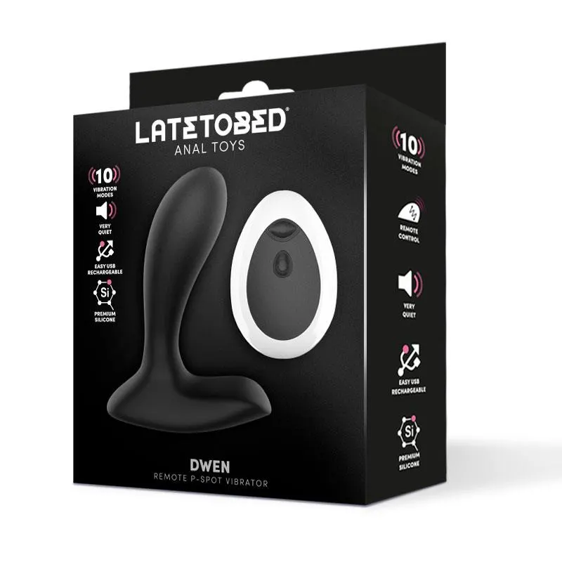 Dwen Estimulador Prostático USB con Control Remoto · LATETOBED · Anal — Foto 8