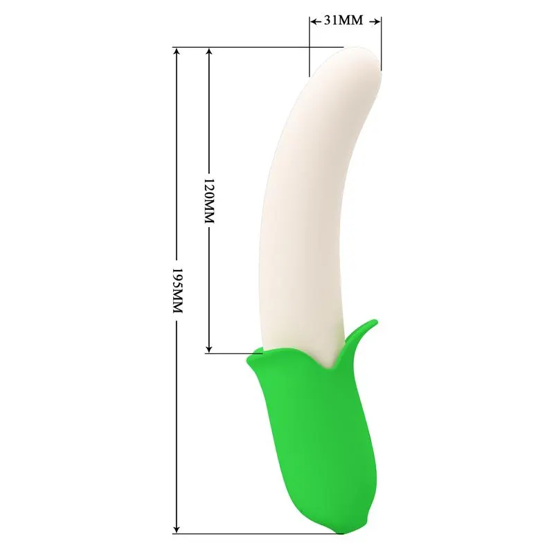 Banana Geek Vibrador USB · PRETTYLOVE · Vibradores — Foto 7