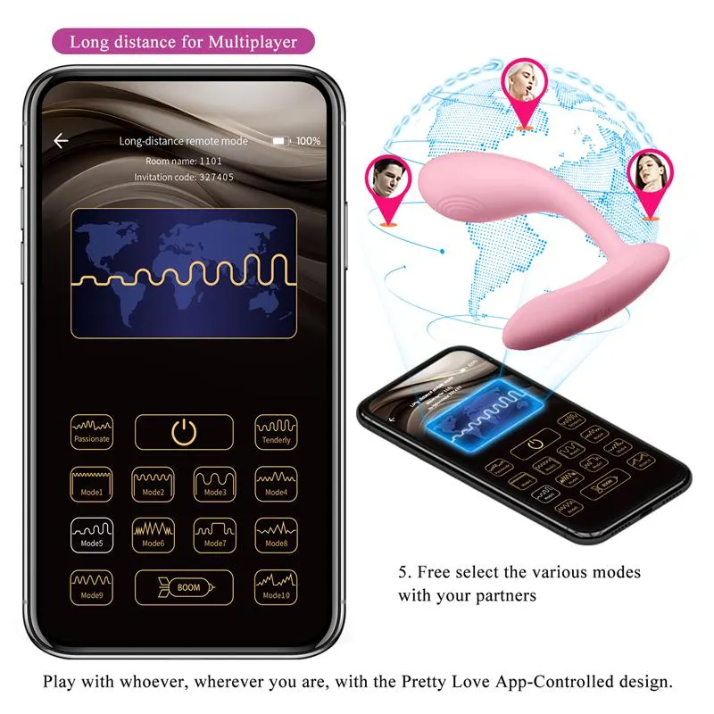 Baird Estimulador con Control por APP · PRETTYLOVE · Estimuladores de Clítoris — photo 16